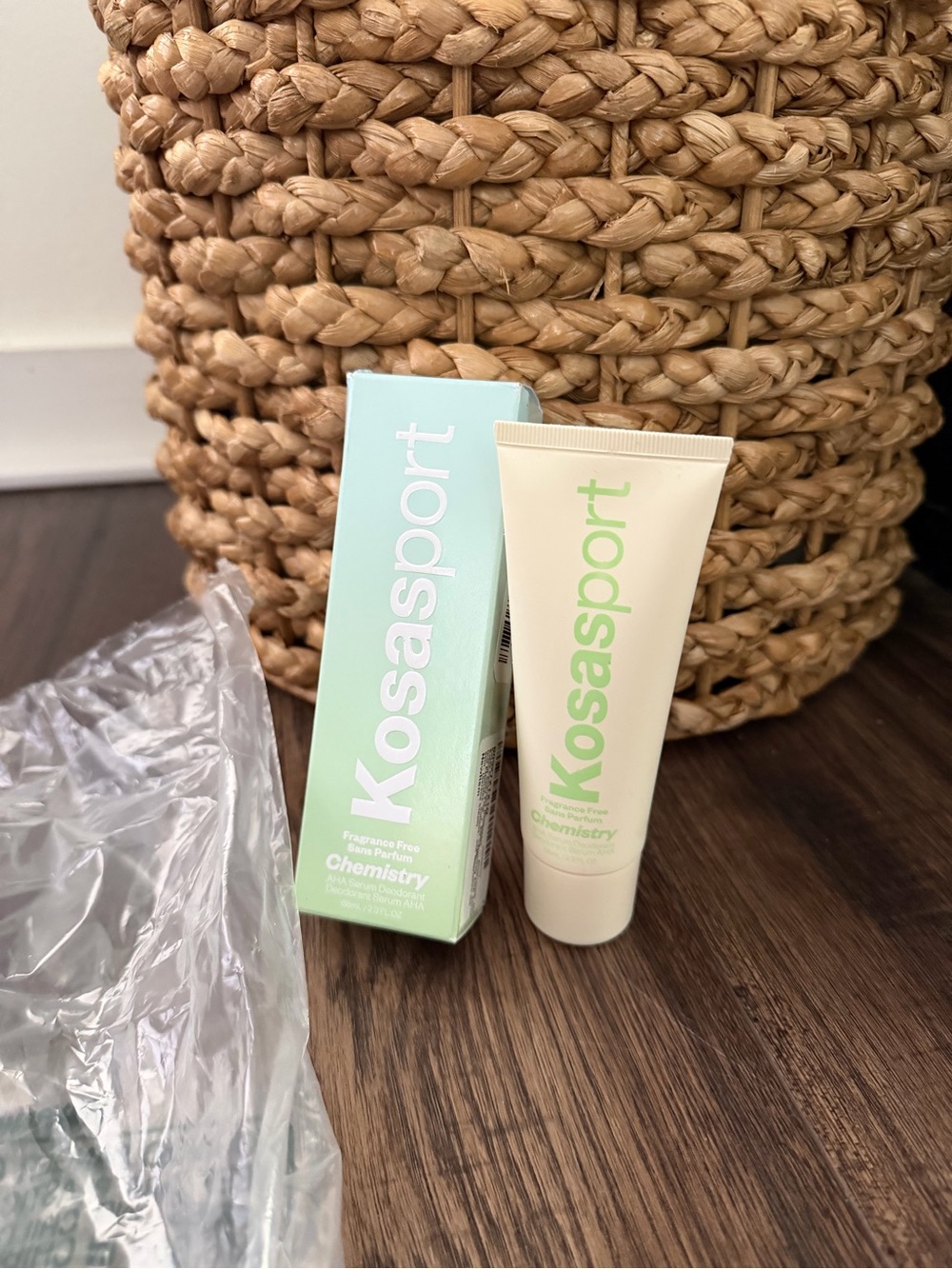 Kosas KOSASPORT Chemistry AHA Serum Deodorant Serene Clean 2.3 oz New In Box